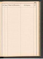 k.k. naturhistorisches Hofmuseum, Protokollbuch Intendanzakten 1883-1885, Seite 119